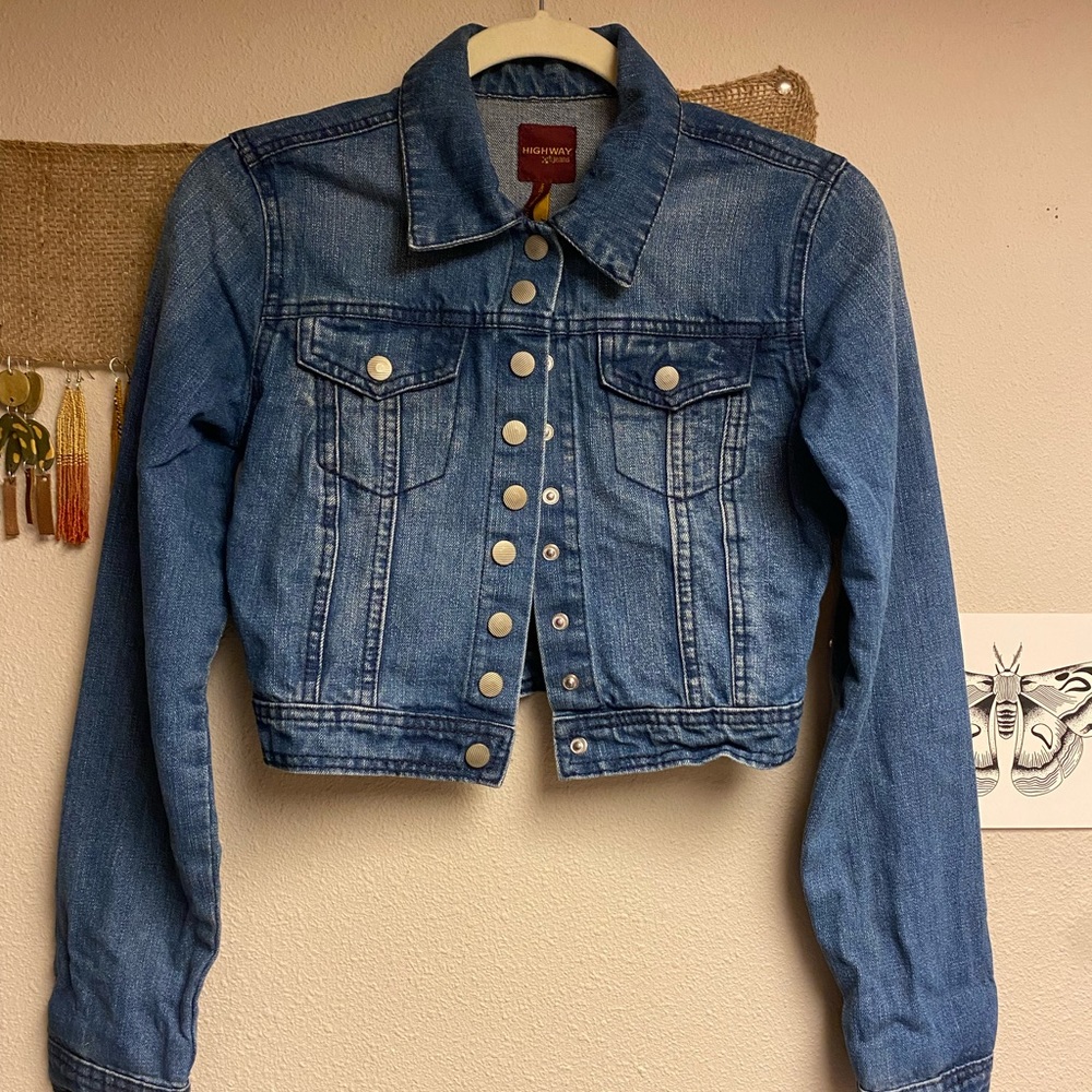 Cropped Jean jacket